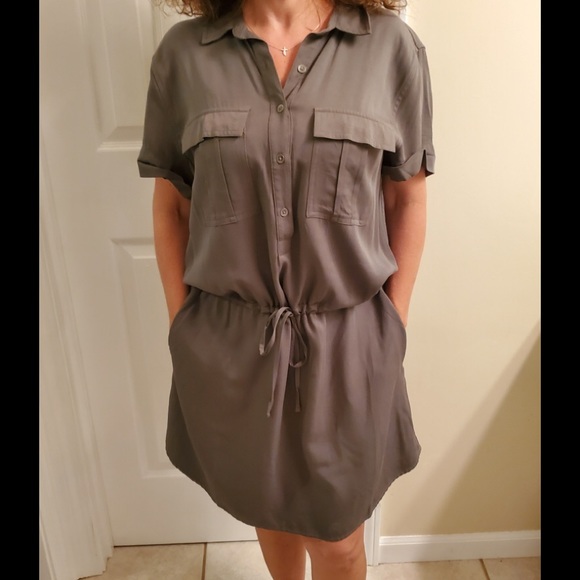 GAP Dresses & Skirts - NWOT Army Green Dress from Gap GAP Dresses & Skirts - NWOT Army Green Dress from Gap
